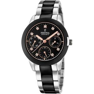Festina Naisten kello F20497-3 Musta/Keraaminen Ø35 mm Festina Naisten kello F20497-3 Musta/Keraaminen Ø35 mm