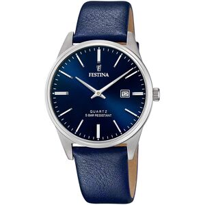 Festina Miesten kello F20512-3 Sininen/Nahka Ø39 mm Festina Miesten kello F20512-3 Sininen/Nahka Ø39 mm