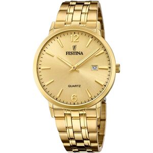 Festina Miesten kello F20513-3 Kullattu/Kullansävytetty teräs Ø41 Festina Miesten kello F20513-3 Kullattu/Kullansävytetty teräs Ø41