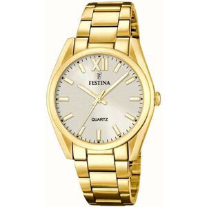 Festina Naisten kello F20640-1 Boyfriend Hopea/Kullansävytetty Festina Naisten kello F20640-1 Boyfriend Hopea/Kullansävytetty