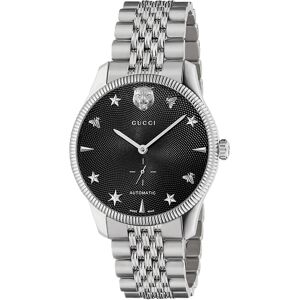 Gucci Miesten kello YA126353 G-Timeless Musta/Teräs Ø40 mm Gucci Miesten kello YA126353 G-Timeless Musta/Teräs Ø40 mm