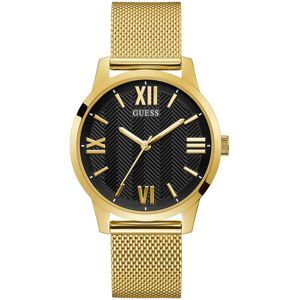 Guess Miesten kello GW0214G2 Musta/Kullansävytetty teräs Ø42 mm Guess Miesten kello GW0214G2 Musta/Kullansävytetty teräs Ø42 mm