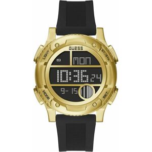 Guess Miesten kello GW0272G2 LCD/Kumi Ø44.5 mm Guess Miesten kello GW0272G2 LCD/Kumi Ø44.5 mm