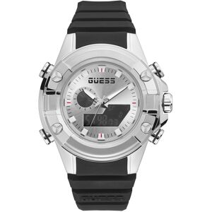 Guess Miesten kello GW0341G1 G Force Hopea/Kumi Ø47 mm Guess Miesten kello GW0341G1 G Force Hopea/Kumi Ø47 mm
