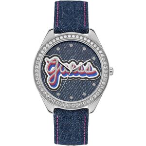 Guess Miesten kello W1276L1 Drew Sininen/Nahka Ø45 mm Guess Miesten kello W1276L1 Drew Sininen/Nahka Ø45 mm