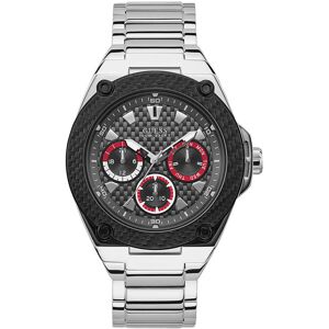 Guess Miesten kello W1305G1 Musta/Teräs Ø45 mm Guess Miesten kello W1305G1 Musta/Teräs Ø45 mm