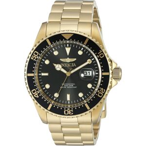 Invicta Miesten kello 22062 Pro Diver Musta/Kullansävytetty teräs Invicta Miesten kello 22062 Pro Diver Musta/Kullansävytetty teräs