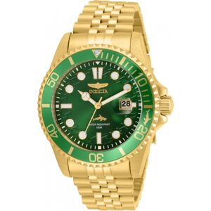 Invicta Miesten kello 30615 Vihreä/Kullansävytetty teräs Ø43 mm Invicta Miesten kello 30615 Vihreä/Kullansävytetty teräs Ø43 mm