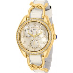 Invicta Naisten kello 31204 Valkoinen/Kullansävytetty teräs Ø36 mm Invicta Naisten kello 31204 Valkoinen/Kullansävytetty teräs Ø36 mm