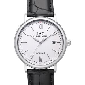 IWC Miesten kello IW356501 Portofino Hopea/Nahka Ø40 mm IWC Miesten kello IW356501 Portofino Hopea/Nahka Ø40 mm