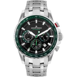 Jacques Lemans Miesten kello 1-2099F Liverpool Musta/Teräs Ø42 mm Jacques Lemans Miesten kello 1-2099F Liverpool Musta/Teräs Ø42 mm