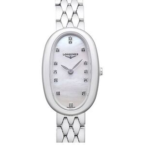 Longines Naisten kello L2.305.4.87.6 Symphonette Valkoinen/Teräs Longines Naisten kello L2.305.4.87.6 Symphonette Valkoinen/Teräs