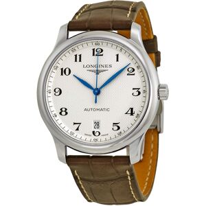 Longines Miesten kello L2.628.4.78.3 Master Valkoinen/Nahka Ø38.5 mm Longines Miesten kello L2.628.4.78.3 Master Valkoinen/Nahka Ø38.5 mm