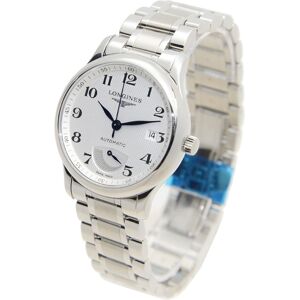 Longines Miesten kello L2.708.4.78.6 Master Valkoinen/Teräs Ø38.5 mm Longines Miesten kello L2.708.4.78.6 Master Valkoinen/Teräs Ø38.5 mm