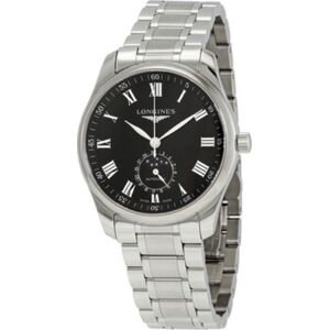 Longines Miesten kello L2.909.4.51.6 Master Musta/Teräs Ø40 mm Longines Miesten kello L2.909.4.51.6 Master Musta/Teräs Ø40 mm