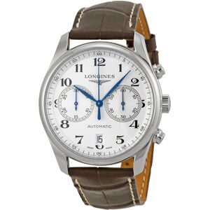 Longines Miesten kello L2.629.4.78.3 Master Hopea/Nahka Ø40 mm Longines Miesten kello L2.629.4.78.3 Master Hopea/Nahka Ø40 mm