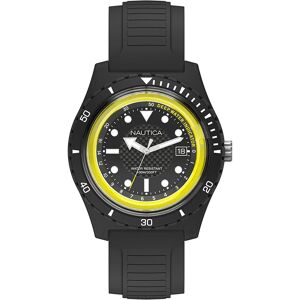 Nautica Miesten kello NAPIBZ001 Musta/Kumi Ø46 mm Nautica Miesten kello NAPIBZ001 Musta/Kumi Ø46 mm