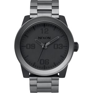 Nixon Miesten kello A3461062-00 The Corporal SS Musta/Teräs Ø48 mm Nixon Miesten kello A3461062-00 The Corporal SS Musta/Teräs Ø48 mm