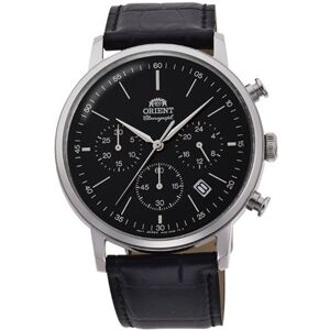 Orient Miesten kello RA-KV0404B10B Contemporary Musta/Nahka Ø42.4 mm Orient Miesten kello RA-KV0404B10B Contemporary Musta/Nahka Ø42.4 mm