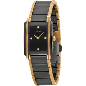 Rado Naisten kello R20612712 Integral Musta/Punakultasävyinen Rado Naisten kello R20612712 Integral Musta/Punakultasävyinen