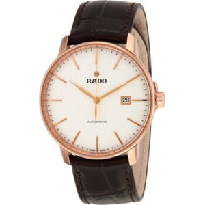 Rado Miesten kello R22877025 Coupole Valkoinen/Nahka Ø41 mm Rado Miesten kello R22877025 Coupole Valkoinen/Nahka Ø41 mm