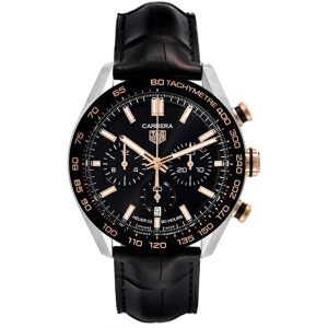 TAG Heuer Miesten kello CBN2A5A.FC6481 Carrera Musta/Nahka Ø44 mm TAG Heuer Miesten kello CBN2A5A.FC6481 Carrera Musta/Nahka Ø44 mm