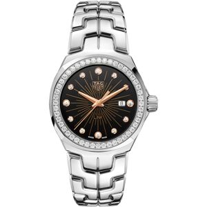 TAG Heuer Naisten kello WBC131G.BA0649 Link Musta/Teräs Ø32 mm TAG Heuer Naisten kello WBC131G.BA0649 Link Musta/Teräs Ø32 mm