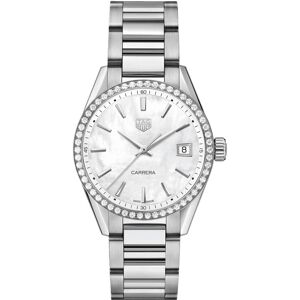 TAG Heuer Naisten kello WBK1316.BA0652 Carrera Lady Valkoinen/Teräs TAG Heuer Naisten kello WBK1316.BA0652 Carrera Lady Valkoinen/Teräs