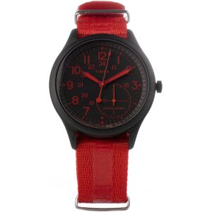Timex Miesten kello TW2V10900LG Musta/Tekstiili Ø41 mm Timex Miesten kello TW2V10900LG Musta/Tekstiili Ø41 mm