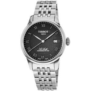 Tissot Miesten kello T006.407.11.053.00 Le Locle Musta/Teräs Ø39.3 Tissot Miesten kello T006.407.11.053.00 Le Locle Musta/Teräs Ø39.3