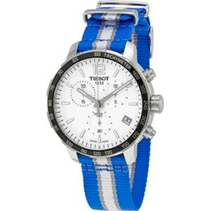 Tissot Miesten kello T095.417.17.037.19 Quickster Valkoinen/Teräs Tissot Miesten kello T095.417.17.037.19 Quickster Valkoinen/Teräs