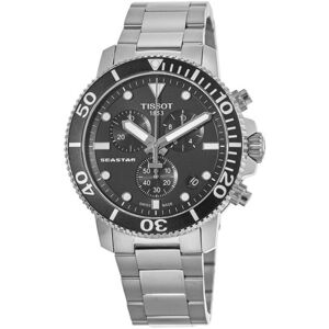 Tissot Miesten kello T120.417.11.051.00 Seastar 1000 Musta/Teräs Tissot Miesten kello T120.417.11.051.00 Seastar 1000 Musta/Teräs
