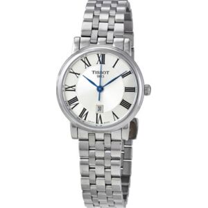 Tissot Naisten kello T122.210.11.033.00 Carson Hopea/Teräs Ø30 mm Tissot Naisten kello T122.210.11.033.00 Carson Hopea/Teräs Ø30 mm