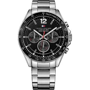 Tommy Hilfiger Miesten kello 1791104 Luke Musta/Teräs Ø46 mm Tommy Hilfiger Miesten kello 1791104 Luke Musta/Teräs Ø46 mm
