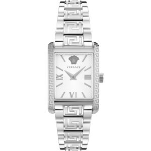 Versace Naisten kello VE1C00722 Tonneau Hopea/Teräs Ø33 mm Versace Naisten kello VE1C00722 Tonneau Hopea/Teräs Ø33 mm