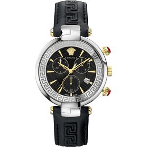 Versace Miesten kello VE2M00121 Revive Musta/Nahka Ø41 mm Versace Miesten kello VE2M00121 Revive Musta/Nahka Ø41 mm