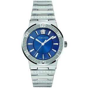 Versace Miesten kello VEVH00520 Greca Sininen/Teräs Ø38 mm Versace Miesten kello VEVH00520 Greca Sininen/Teräs Ø38 mm