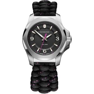 Victorinox Naisten kello 241918 I.N.O.X Musta/Tekstiili Ø37 mm Victorinox Naisten kello 241918 I.N.O.X Musta/Tekstiili Ø37 mm
