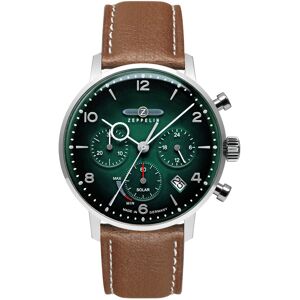 Zeppelin Miesten kello 80864N Hindenburg Vihreä/Nahka Ø41 mm Zeppelin Miesten kello 80864N Hindenburg Vihreä/Nahka Ø41 mm