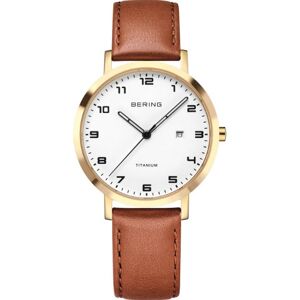 Bering Naisten kello 18634-534 Classic Valkoinen/Nahka Ø34 mm Bering Naisten kello 18634-534 Classic Valkoinen/Nahka Ø34 mm