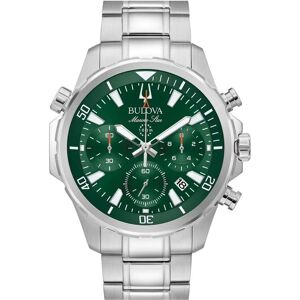 Bulova Miesten kello 96B396 Marine Star Vihreä/Teräs Ø47 mm Bulova Miesten kello 96B396 Marine Star Vihreä/Teräs Ø47 mm