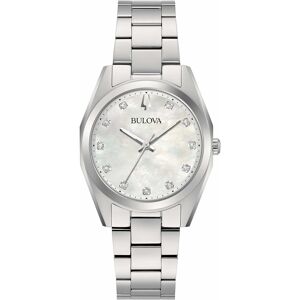Bulova Naisten kello 96P228 Surveyor Valkoinen/Teräs Ø31 mm Bulova Naisten kello 96P228 Surveyor Valkoinen/Teräs Ø31 mm