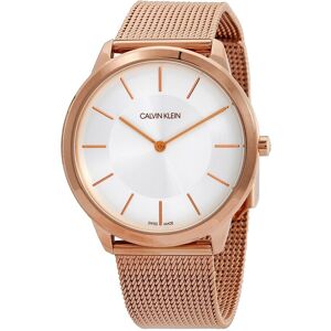 Calvin Klein Miesten kello K3M21626 Hopea/Punakultasävyinen Ø40 Calvin Klein Miesten kello K3M21626 Hopea/Punakultasävyinen Ø40