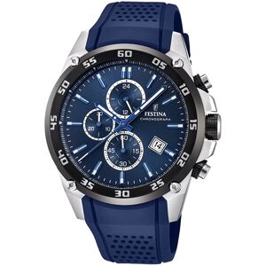Festina Miesten kello F20330-2 Sport Sininen/Kumi Ø46 mm Festina Miesten kello F20330-2 Sport Sininen/Kumi Ø46 mm
