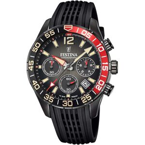 Festina Miesten kello F20518-3 Harmaa/Kumi Ø44 mm Festina Miesten kello F20518-3 Harmaa/Kumi Ø44 mm