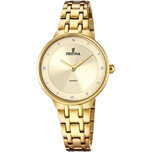 Festina Naisten kello F20601-2 Mademoiselle Kullattu/Kullansävytetty Festina Naisten kello F20601-2 Mademoiselle Kullattu/Kullansävytetty
