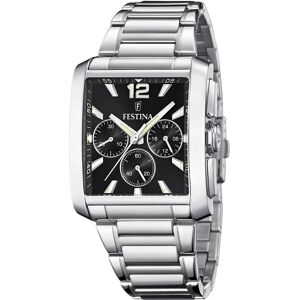 Festina Miesten kello F20635-4 Timeless Musta/Teräs Ø38 mm Festina Miesten kello F20635-4 Timeless Musta/Teräs Ø38 mm