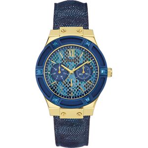 Guess Naisten kello W0289L3 Jet Sininen/Nahka Ø39 mm Guess Naisten kello W0289L3 Jet Sininen/Nahka Ø39 mm