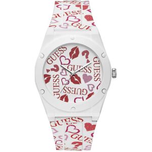 Guess Naisten kello W0979L19 Valkoinen/Kumi Ø42 mm Guess Naisten kello W0979L19 Valkoinen/Kumi Ø42 mm