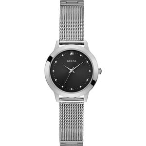 Guess Naisten kello W1197L1 Musta/Teräs Ø30 mm Guess Naisten kello W1197L1 Musta/Teräs Ø30 mm